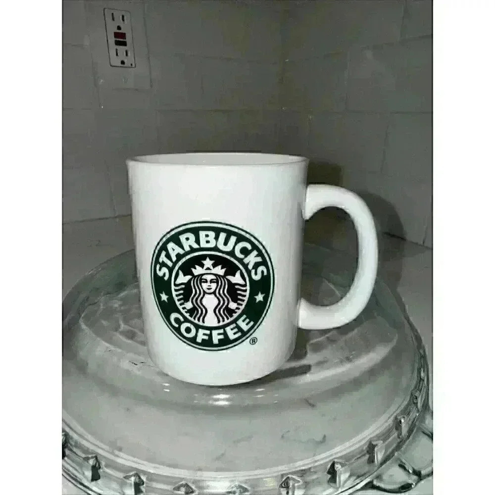 Starbucks 2006 White Coffee Mug Cup Mermaid Logo